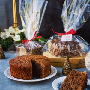 Queque de zanahoria vegan entero